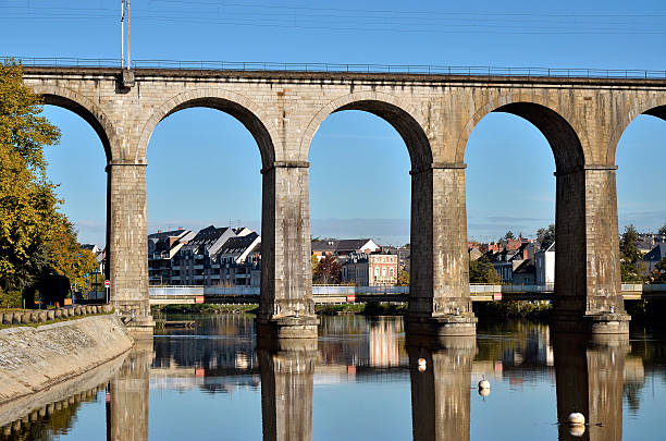 istock Viaduct on river Mayenne at Laval in France 179124896