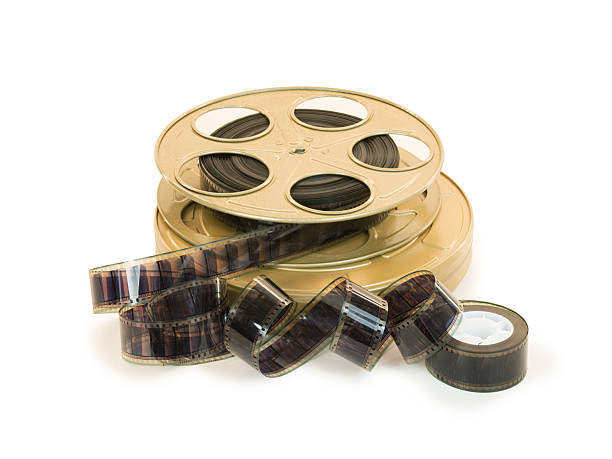 35mm Film In Reel And Its Can 10 stock photo