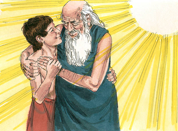 istock Abraham and Isaac Rejoice 179125104