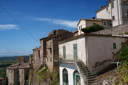Castiglione in Teverina, historic town in Viterbo province, Lazio, Italy