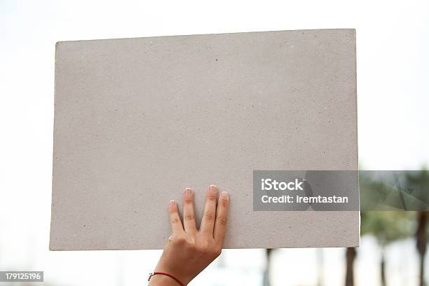 Blank Paper Stock Photo - Download Image Now - Civilian, Motion, Protest
