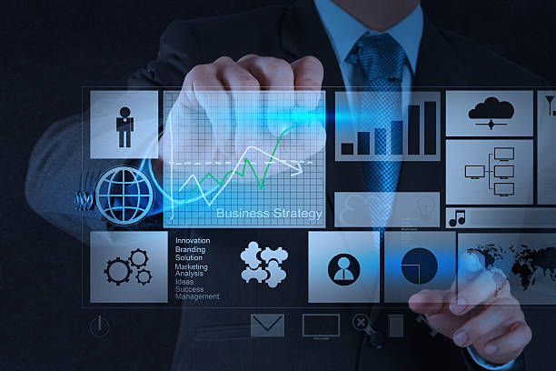 istock businessman hand working with new modern computer and  business 179125917
