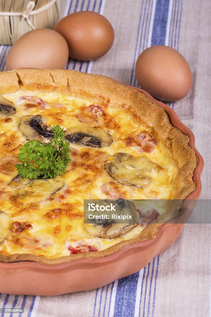 Quiche - Lizenzfrei Backen Stock-Foto