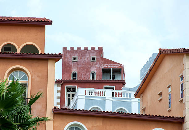 Classical  town in european style