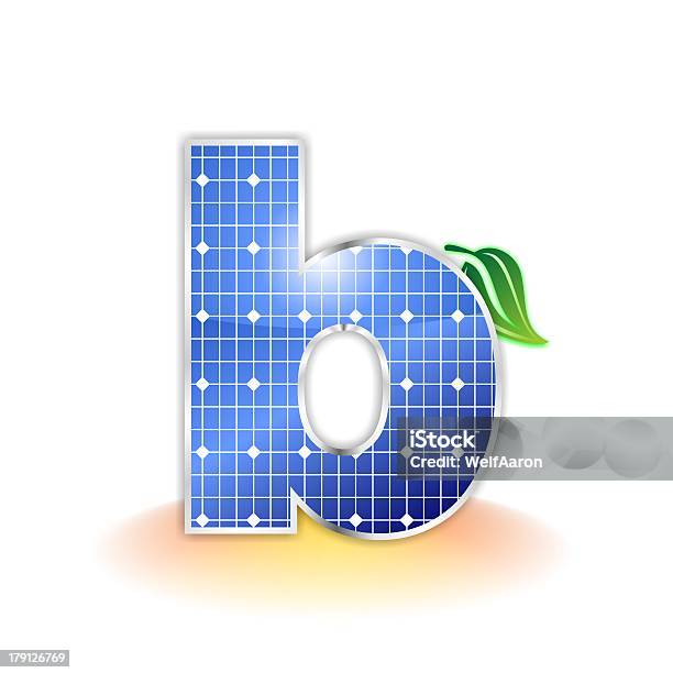 태양열 패널 알파벳 알파벳 B 로고에 대한 스톡 사진 및 기타 이미지 - 로고, 태양 에너지, 그림자
