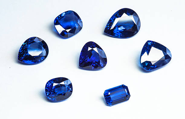 istock group of the blue sapphires 179126827