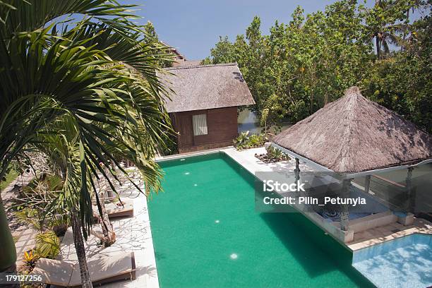 Gran Piscina Al Aire Libre Foto de stock y más banco de imágenes de Agua - Agua, Aire libre, Azul