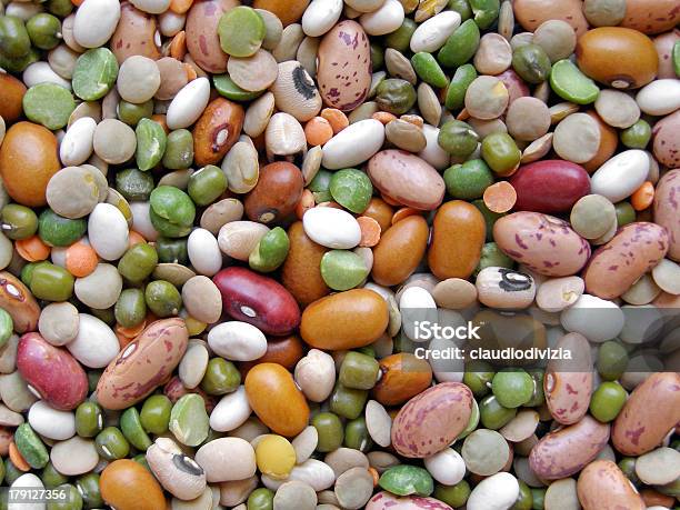 Beans Salad Stock Photo - Download Image Now - Backgrounds, Bean, Food