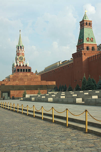 istock Red Square with Kremlin wall in Moscow Russia 179128502