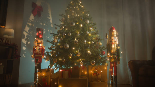 istock Lights presents and decorations for Christmas 1791290449