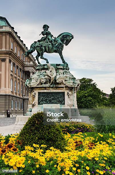 Foto de Estátua Eugene De Sabóia Castelo De Buda e mais fotos de stock de Arquitetura - Arquitetura, Bronze - Liga, Budapeste