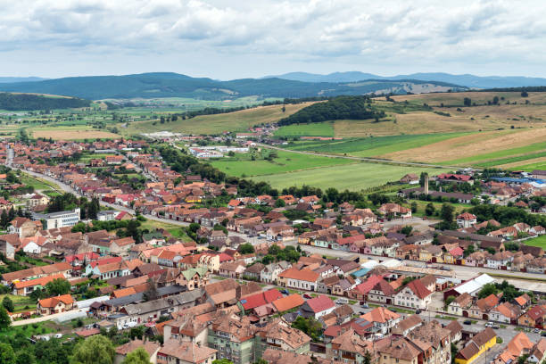 istock Small town in Transylvania, Romania 1791308264