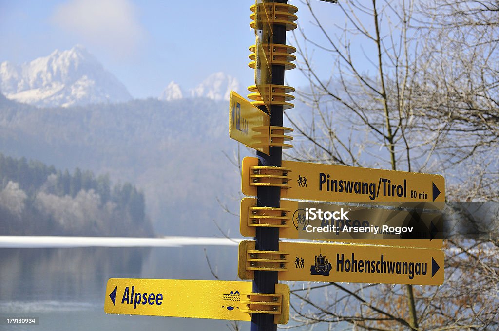 Wandern in den Bayerischen Alpen - Lizenzfrei Berggipfel Stock-Foto