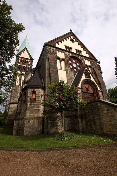 saint joseph's church à obernkirchen - schaumburg photos et images de collection
