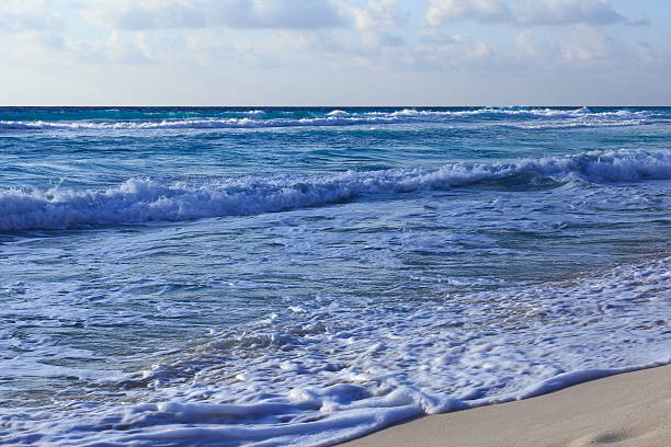 istock Beach blue waves in a caribbean morning 179131001
