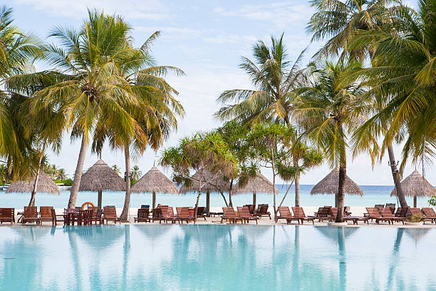 istock holiday resort at a tropical beach 179131040
