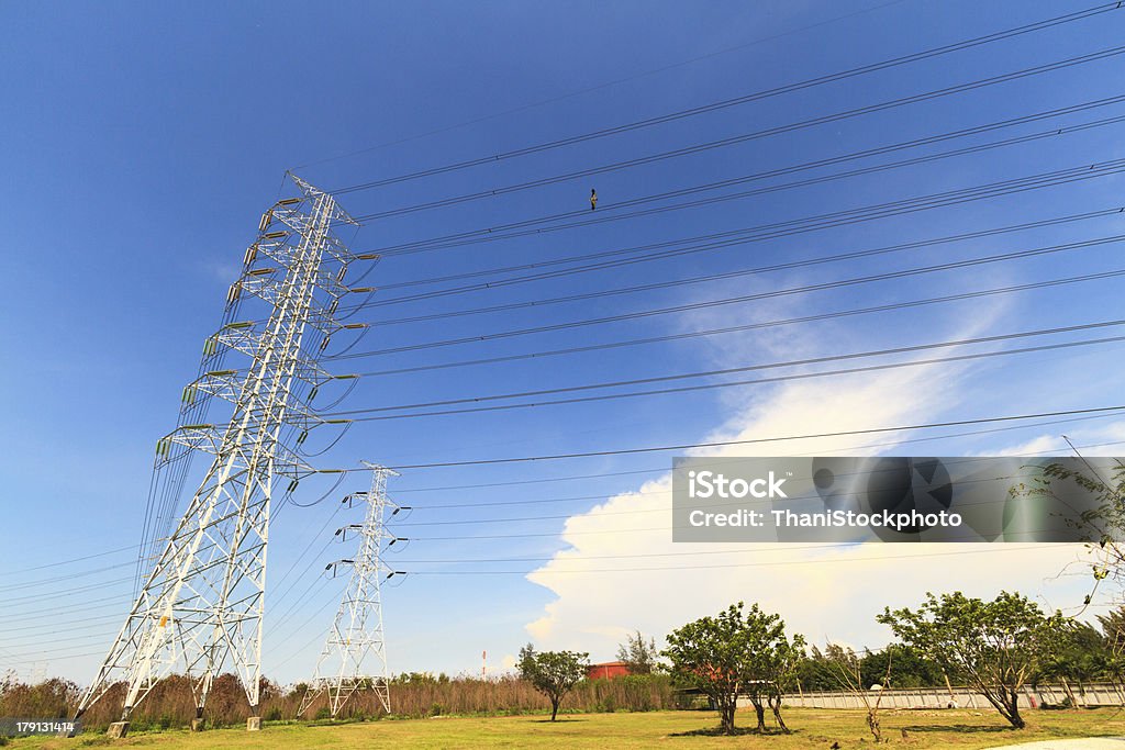 Postes de electricidade - Royalty-free Alemanha Foto de stock