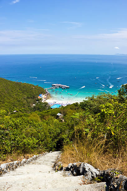 istock Sea view from mountain in Lan island 179131586