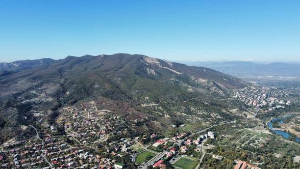 istock Drone view of  Mtskheta city, region of Mtskheta-Mtianeti, Georgia. 1791319400