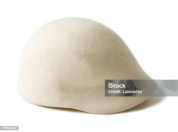 Estilo Do Tipo De Cloche Branco De Feltro De Lã - Fotografias de stock e mais imagens de 1920-1929 - 1920-1929, Chapéu, Inverno