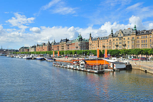 istock Stockholm. Beautiful quay in Ostermalm 179133650