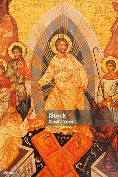 Resurrection Stock Photo - Download Image Now - Resurrection - Religion, Jesus Christ, Painting - Art Product