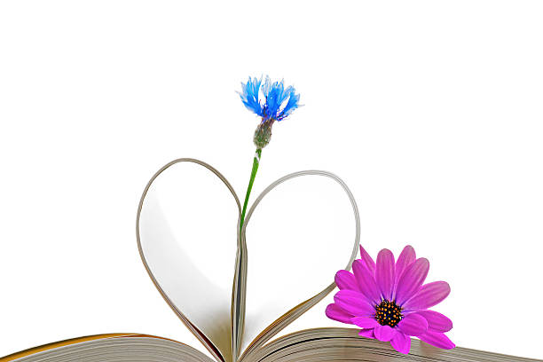 istock Book pages with flowers 179134568