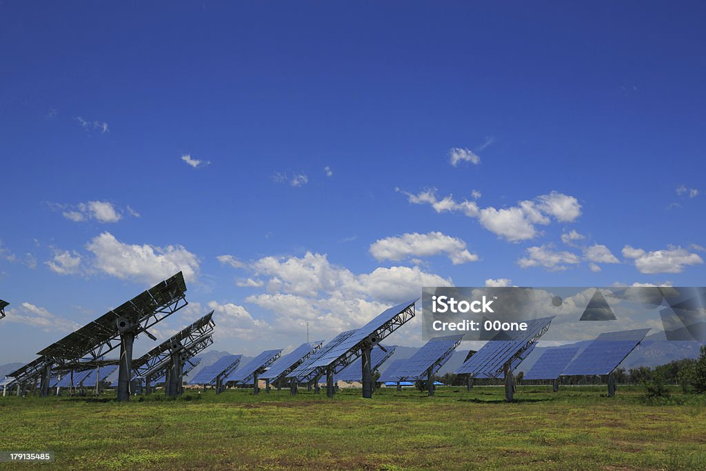 Solarkollektoren - Lizenzfrei Ausrüstung und Geräte Stock-Foto