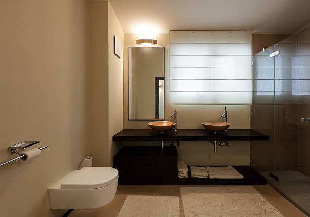 istock interior luxury apartment, bathroom 179135737