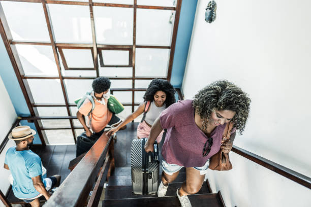 Free Stock Photo of Group of People Walking Up and Down Stairs ...