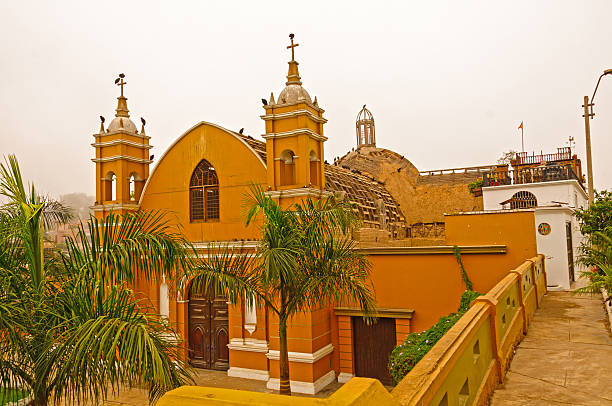 istock Damaged Church with Vultures on it 179136943