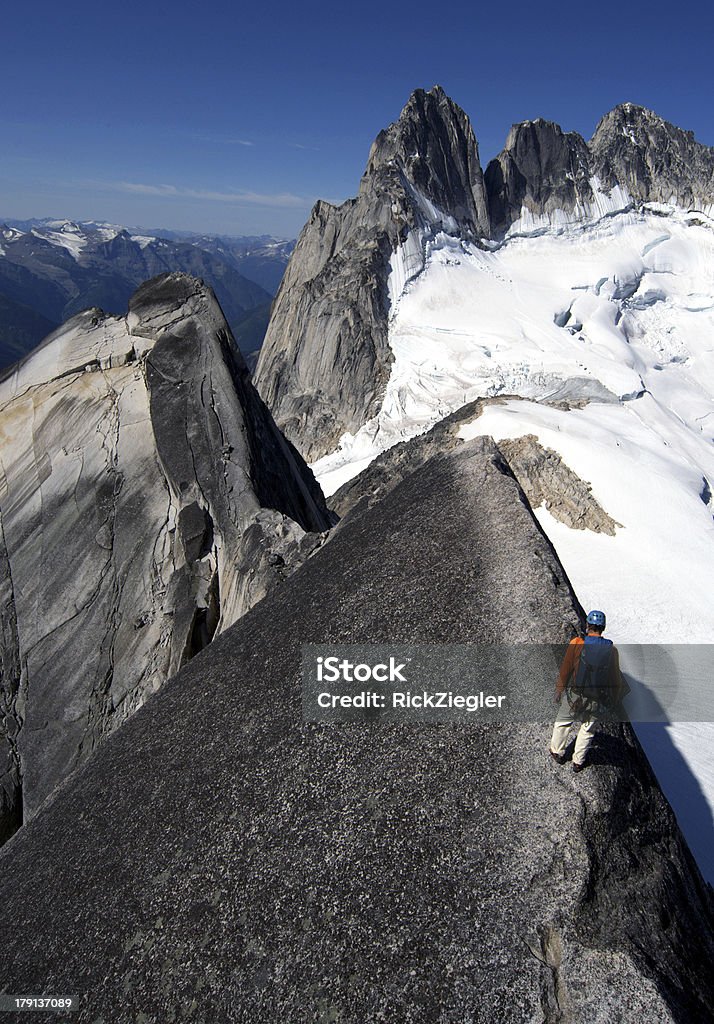 Alone in the mountains - Foto stock royalty-free di Alpinismo