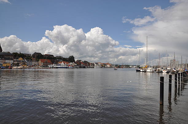 istock Harbor in Flensburg, Germany 179137532