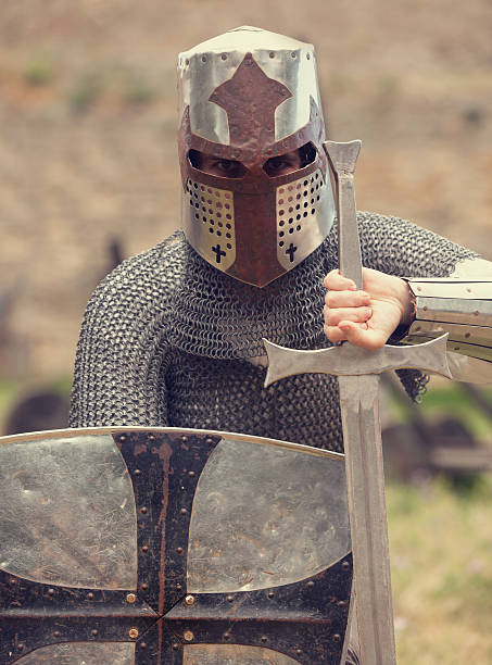 istock Knight. Photo in vintage style 179137571