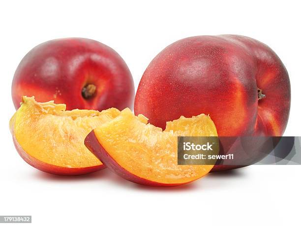 두 Nectarines 0명에 대한 스톡 사진 및 기타 이미지 - 0명, 건강한 식생활, 과일