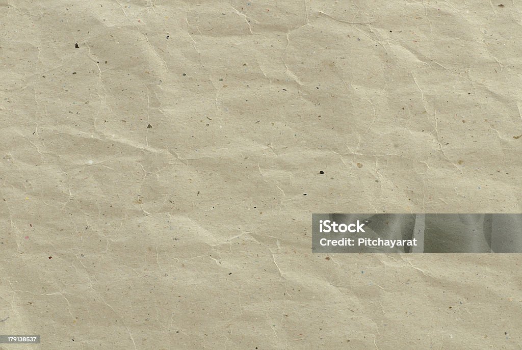 Brown Faltig Papier - Lizenzfrei Abstrakt Stock-Foto