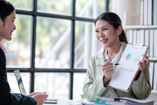 istock Planning and strategy with a female employee group at work in their office 1791392291