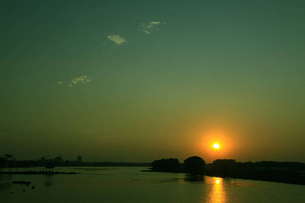 istock night scene of river 179139579