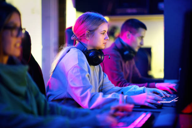istock Young adult playing video games. 1791396366