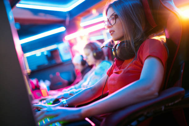 istock Young adult playing video games. 1791396392