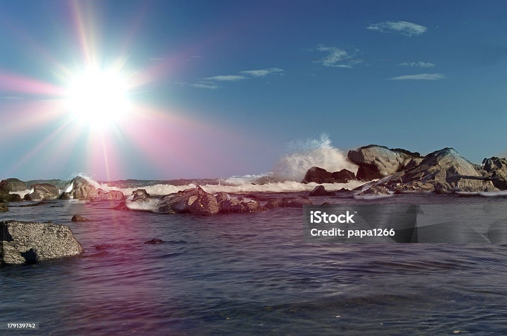 Magnifique paysage marin. - Photo de Baie - Eau libre de droits