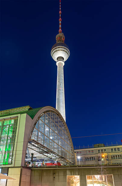 istock TV-tower in Berlin at night 179139881