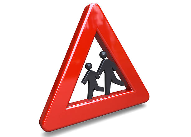 istock STREET SIGNAL - ATTENTION CHILDREN 3D 179140110