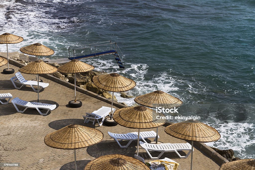 Spiaggia e mare - Foto stock royalty-free di Acqua