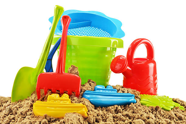 istock Plastic toys for playing in sandpit and on the beach 179141168