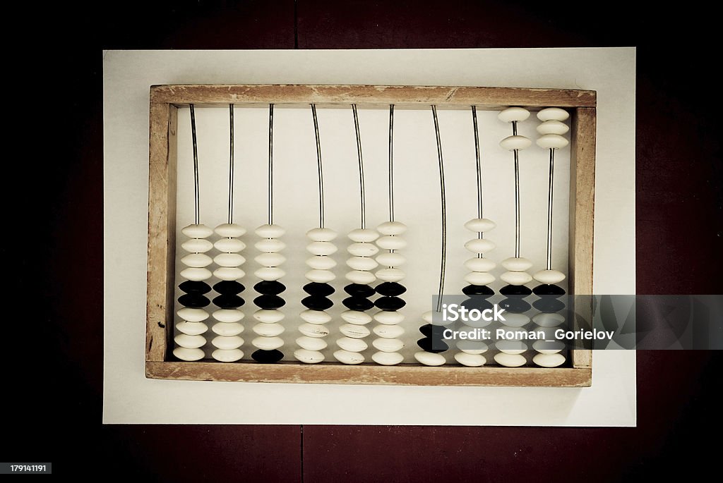 old Abakus-Rechentafel - Lizenzfrei Abakus-Rechentafel Stock-Foto