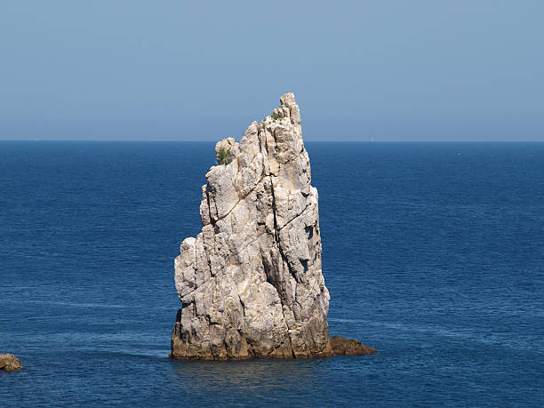 istock Mountains, sky and the sea 179144461