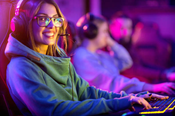 istock Young adult playing video games. 1791454503