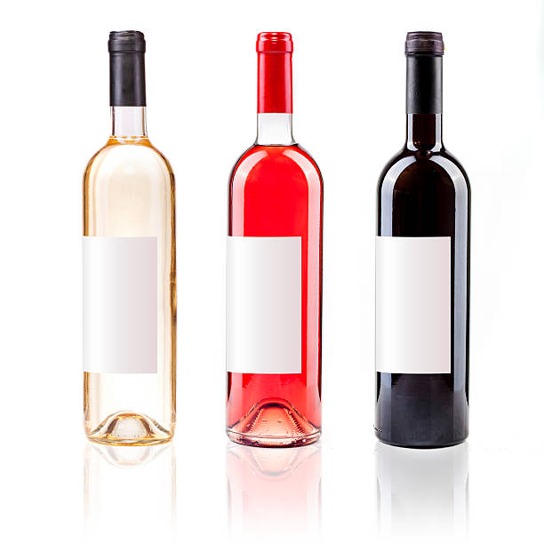 istock set of white rose and red wine 179146066