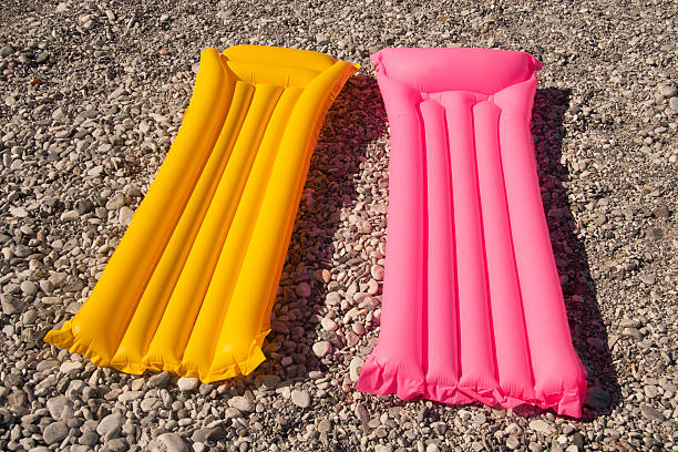 istock Two color Floating air mattresses 179146266